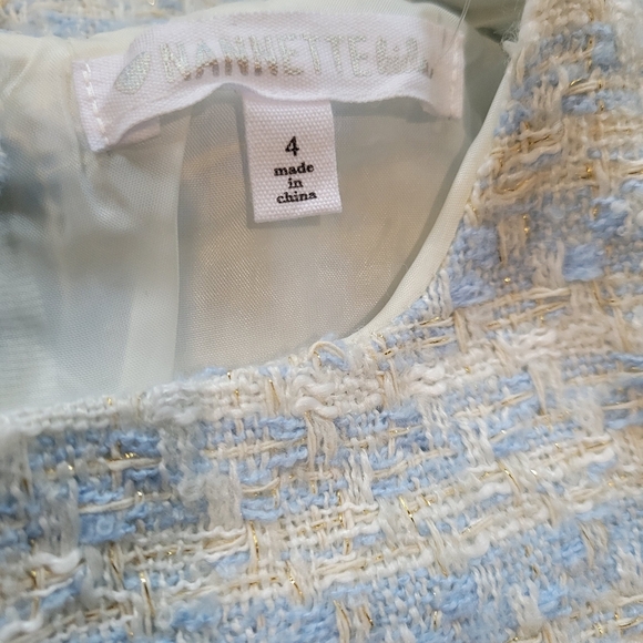 Kids Blue and Gray Coat - Picture 13 of 13